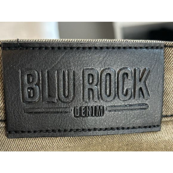 Blu Rock Denim Men's Slim Fit 4-Way Flex Jeans 32X31 Grey Denim Stretch NEW! - Picture 6 of 10